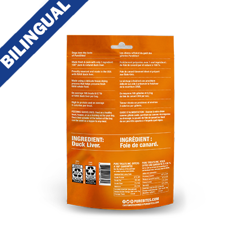 Purebites Freeze Dried Duck 74G