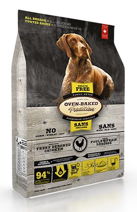 Oven-Baked Tradition All Breeds All Life Stages Grain Free Chicken Dog 25lb