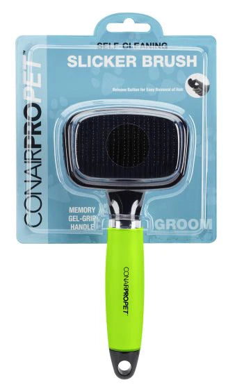 CONAIRPRO PET Prep Brush - Self cleaning slicker