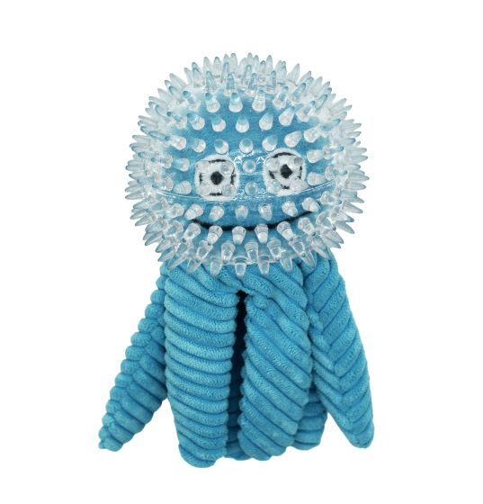 Bud'Z Toy In A Toy For Dog - Blue Octopus
