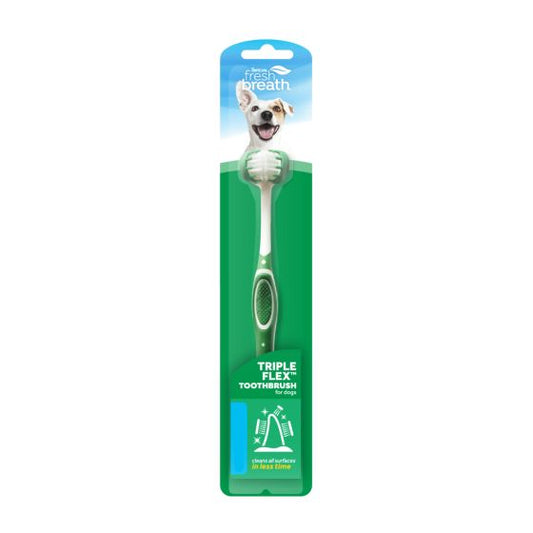 Tropiclean Fresh Breath Triple Flex Toothbrush