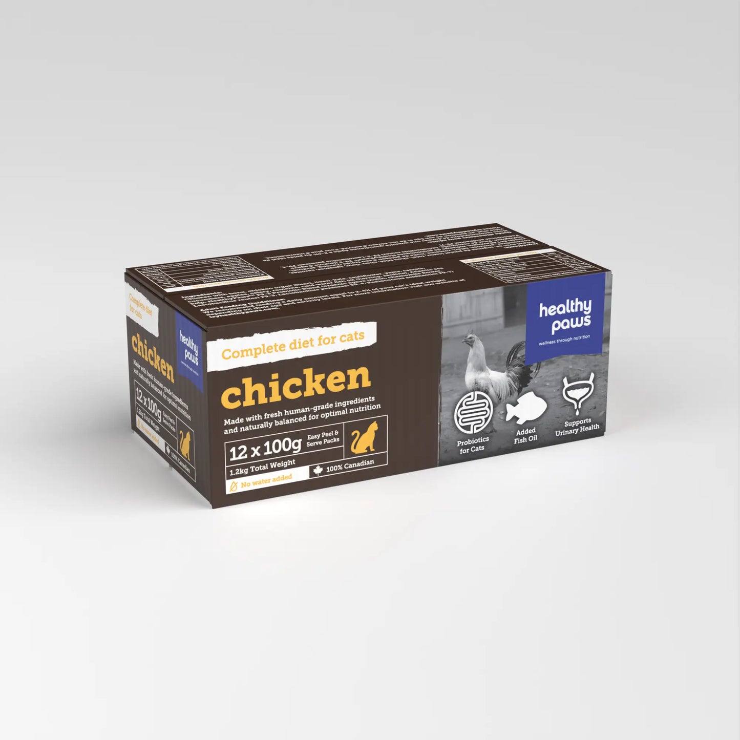 Healthy Paws Complete Cat Dinner Chicken 100g SAMPLE