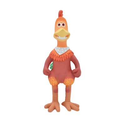 Multipet® Chicken Run® Rocky Latex Dog Toy