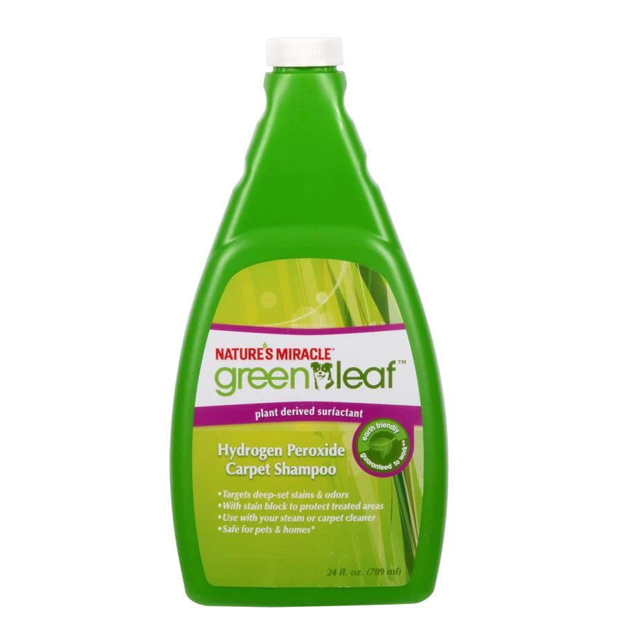 Natures Miracle Green Leaf Carpet Shampoo 24floz