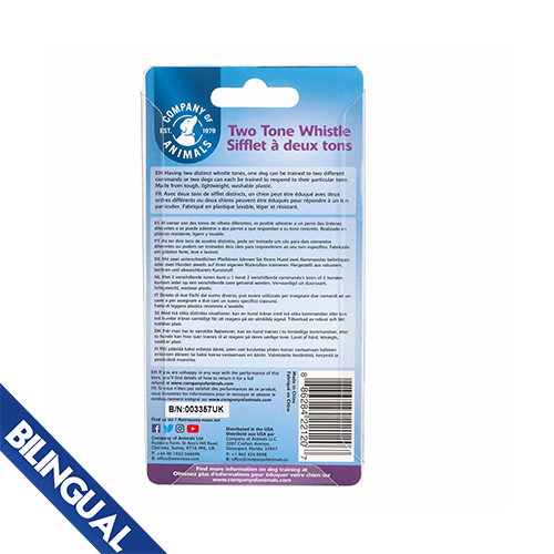 Company of Animals CLIX 2 Tone Whistle