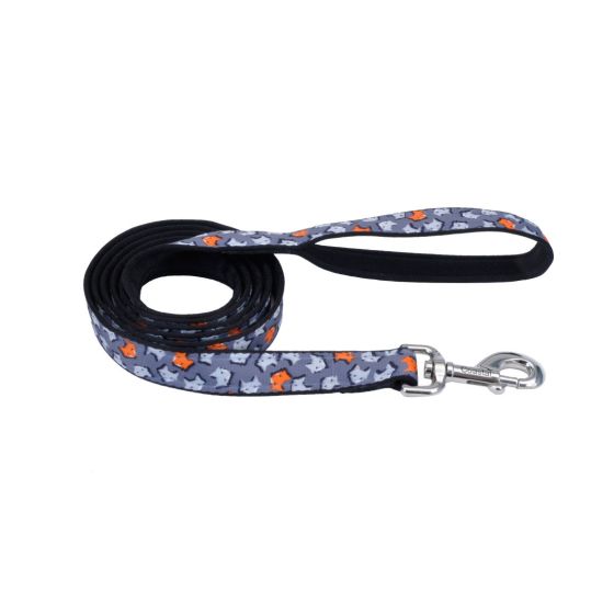 Pet Attire Foxes 1"x6ft Leash