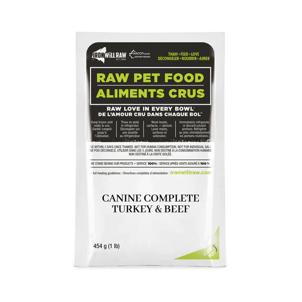 Iron Will Canine Complete Turkey & Beef Dinner 12lb