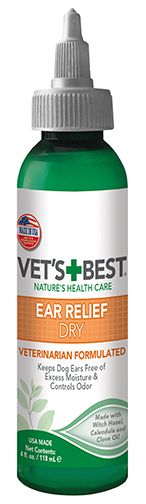 Vets Best Ear Relief Solution - Drying Formula