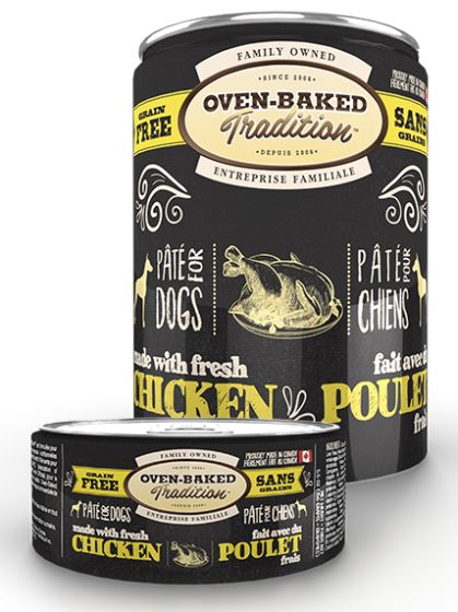 Oven Baked Tradition Dog Food Grain Free Chicken Pate 5.5oz