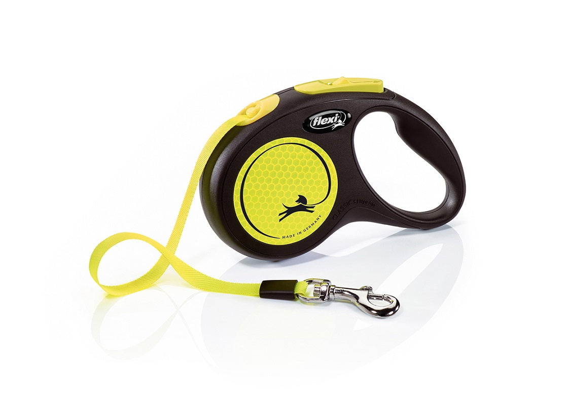 Flexi Neon 5M Tape Yellow Small