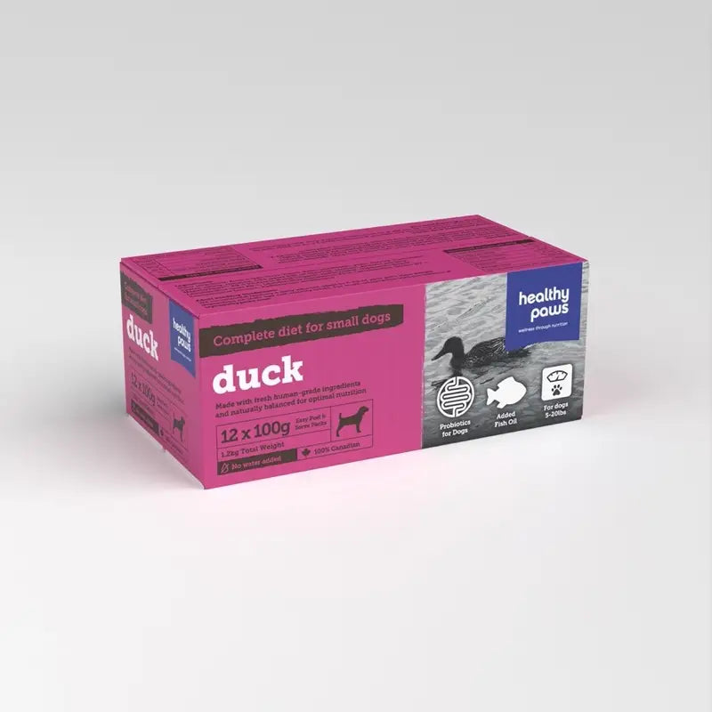 Healthy Paws Complete Dog Dinner Duck 2.6lb