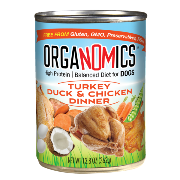 OrgaNOMics Turkey, Duck & Chicken for Dogs - 12.5oz