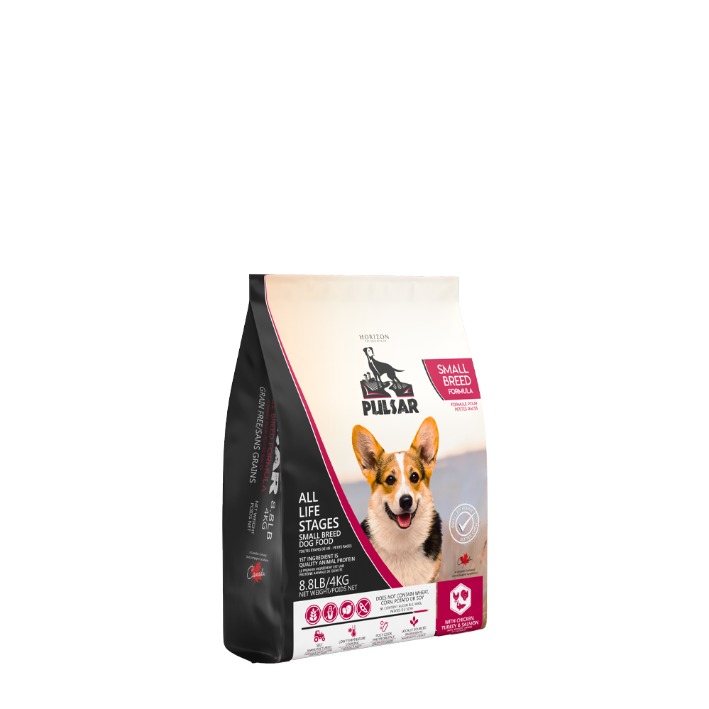 Pulsar Chicken, Turk/Salm Dry Small Breed Dog Food 1.5 kg SPEC ORDER