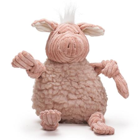 HuggleFleece Fluffer Knottie - Pig Large
