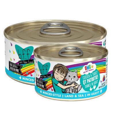 OMG QT Patootie Chicken & Turkey Cat Can 5.5oz