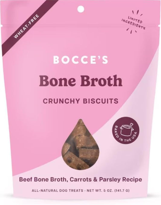Bocce's Beef bone broth, carrots & parsley Recipe Crunchy Biscuits SALE