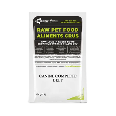 Iron Will Canine Complete Beef Dinner 12lb