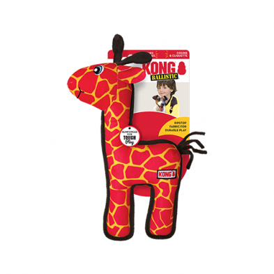 Kong Ballistic Dog Toy - Giraffe - MD/LRG
