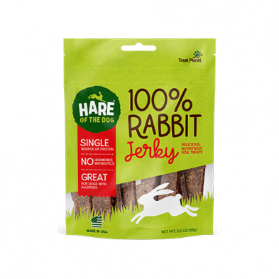 Hare of the Dog™ Rabbit Jerky Dog Treat 3.5 oz