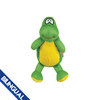 foufouBRANDS™ fouFIT™ Aqua Spiker Turtle Dog Toy