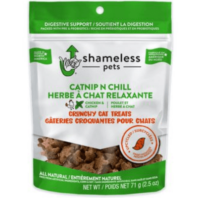 Shameless Pets Cat Treats Catnip N Chill 2.5oz