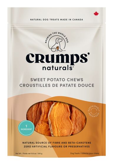 Crumps' Naturals Sweet Potato Chews 330g