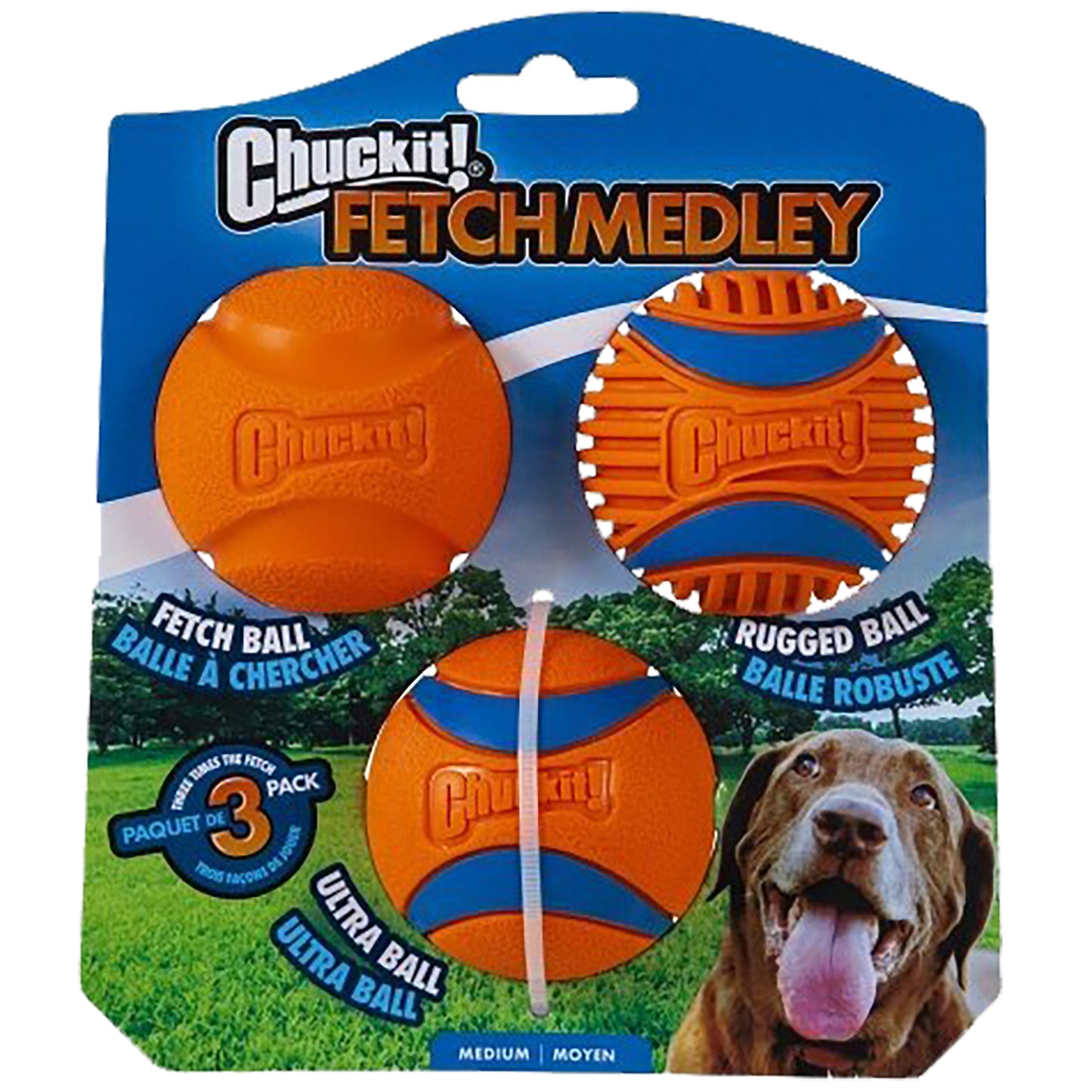 Chuckit! Fetch Medley 3 pack