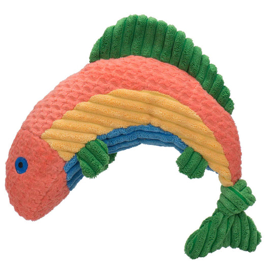 Huggle Hounds Knotties Rainbow Trout - Large