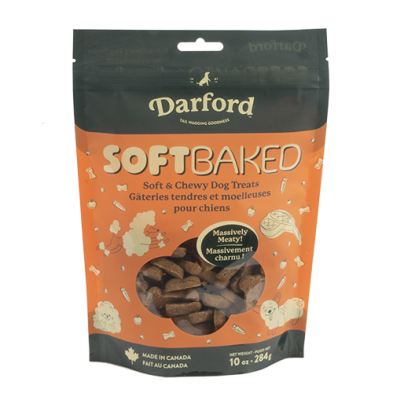 Darford® Soft Baked Massively Meaty! Soft & Chewy Dog Treats 10oz