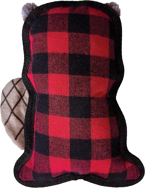 Heritage Fuzzy Tough Toy Beaver Dog Toy