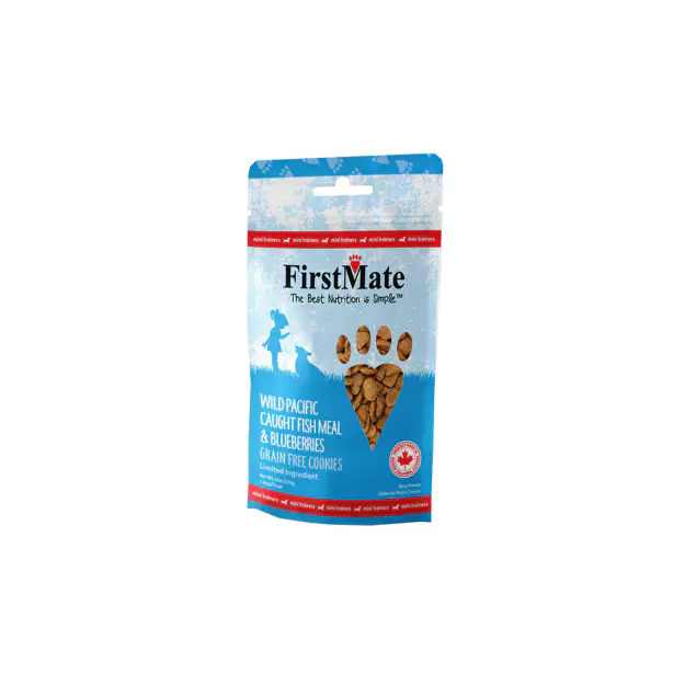 Firstmate Fish Blueberry GF Mini cookies 226gm