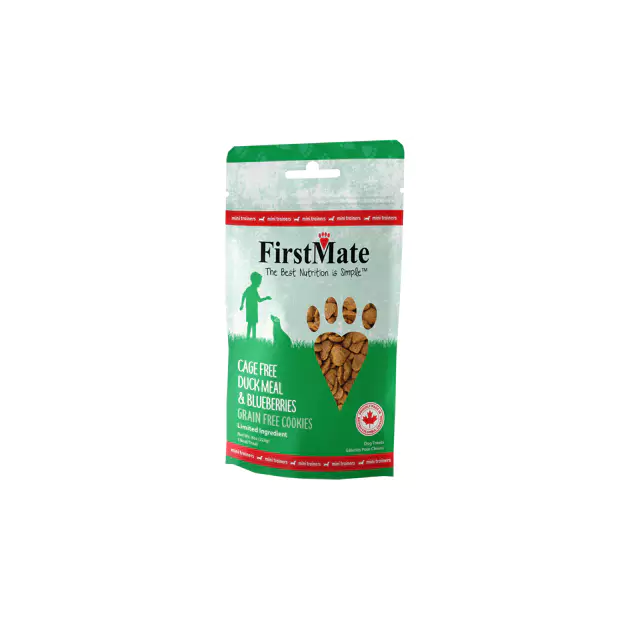 Firstmate Duck Blueberry GF Mini cookies 226gm