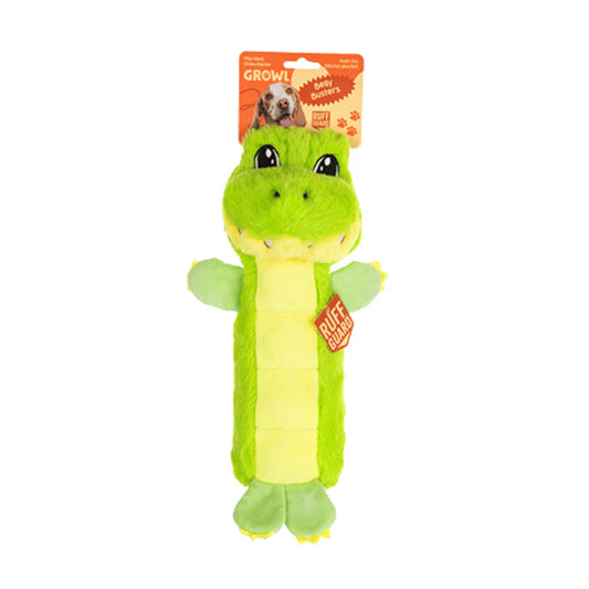 Growl™ Belly Busters Gary the Gator Dog Toy