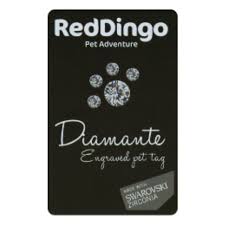 Red Dingo Pre-paid Tag Jewelled/Diamante Card