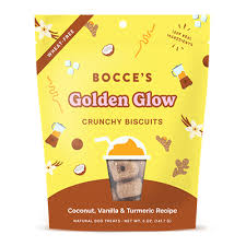 Bocce's Golden Glow Coconut, Vanilla & Turmeric Recipe Crunchy Biscuits SALE