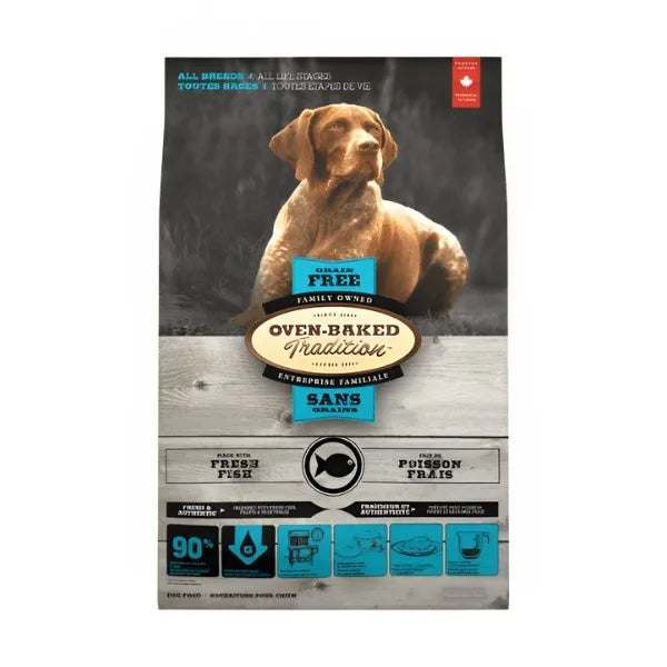 Oven-Baked Tradition All Breed All Life Stages Grain Free Fish Dog 25lb