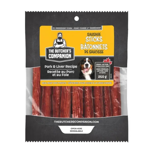 The Butchers Companion Sausage Sticks - Pork & Liver 175g