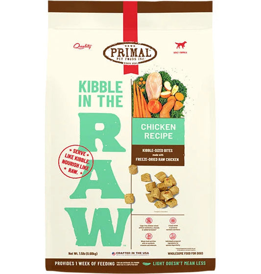 Primal Kibble In The Raw Chicken Recipe 9lb