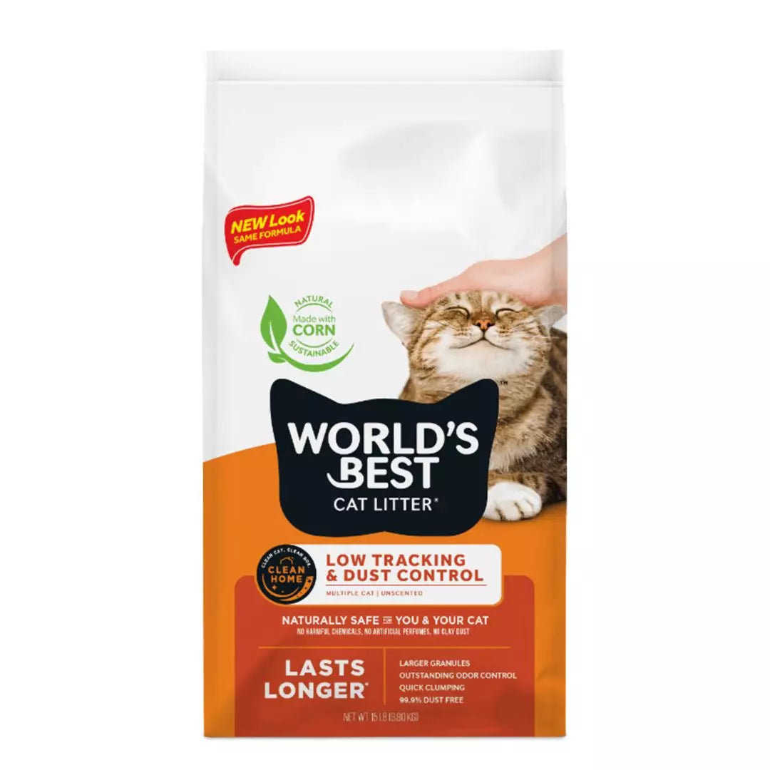 World's Best Cat Litter - Multi-Cat Unscented, Low Tracking S/O ONLY