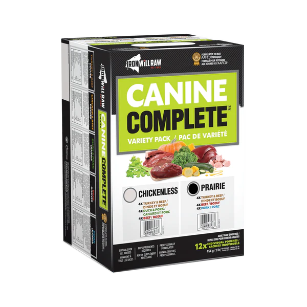 Iron Will Canine Complete Prairie Pack 12lb