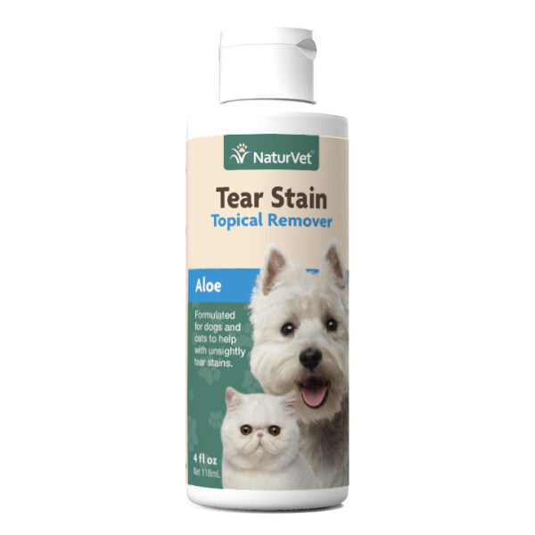NaturVet Tear Stain Topical Remover 4oz Creature Comfort Pet