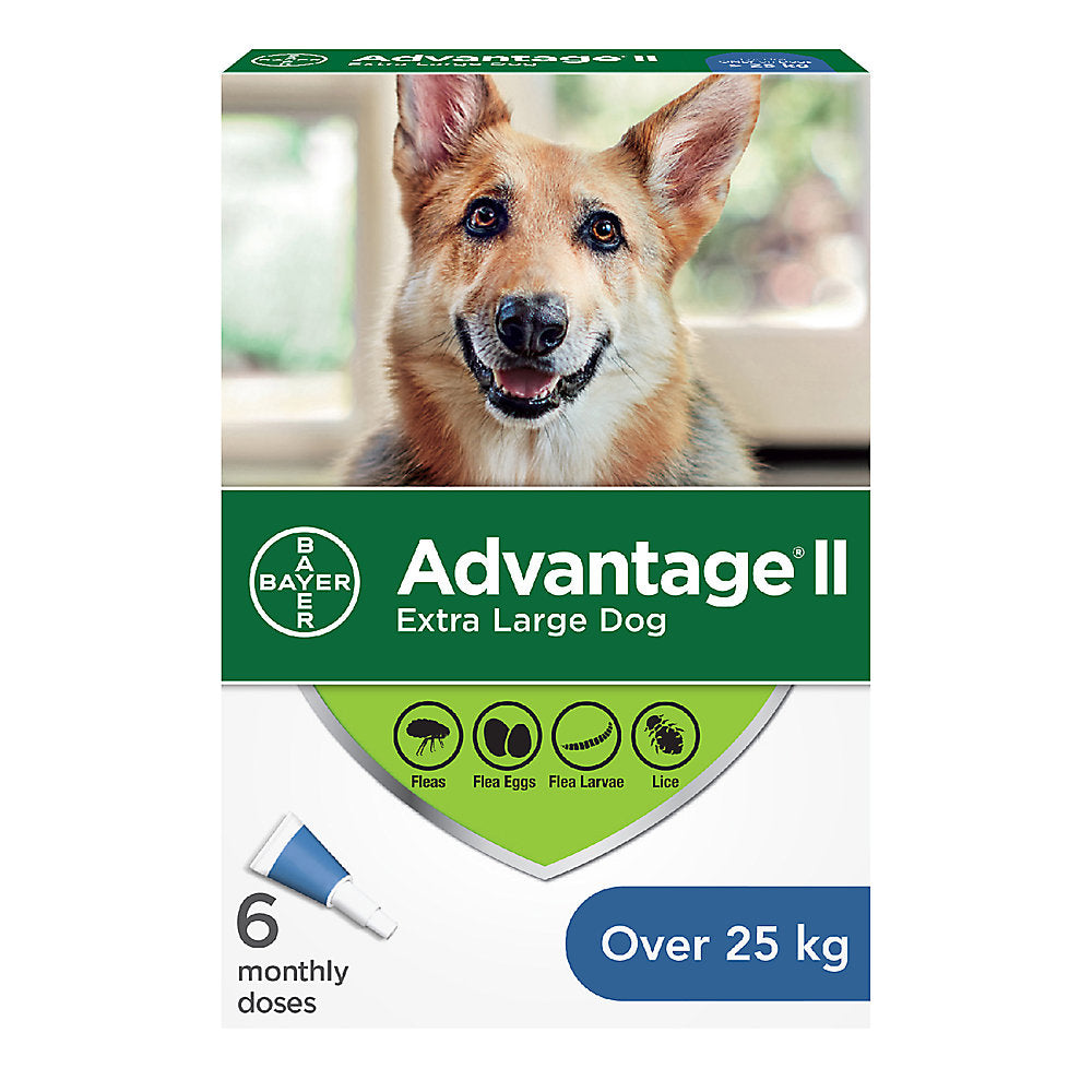 Advantage ll For Dogs Small under 4.5kg (2 monthly doses)