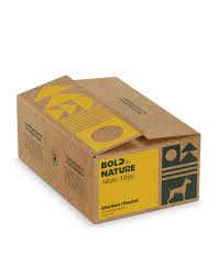 Bold By Nature Mega Dog Raw Chicken Dinner 24lb Patties