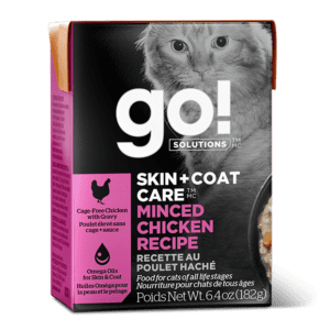 GO!  Minced Chicken Feline Formula 6.4oz Terta