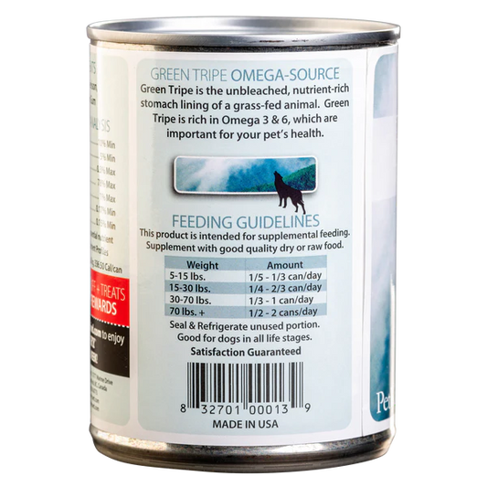 Tripett Beef Tripe with Venison Dog Food Can 12oz