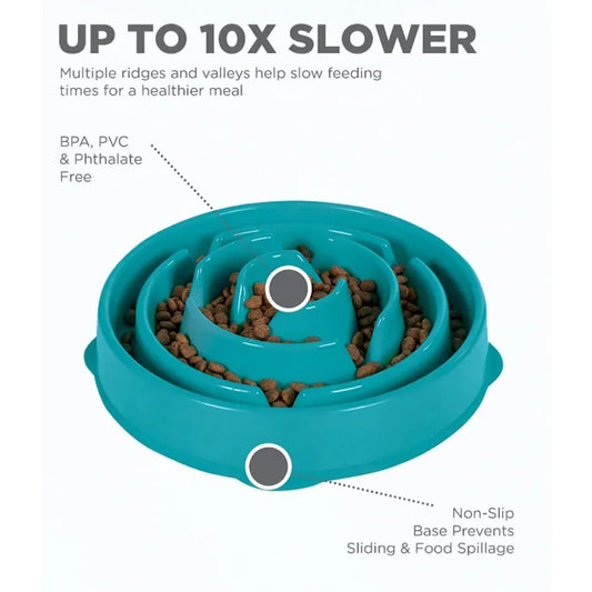 Outward Hound Fun Feeder Orange Mini/Medium