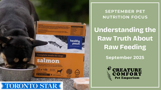 September Pet Nutrition Focus: Understanding the Raw Truth About Raw Feeding