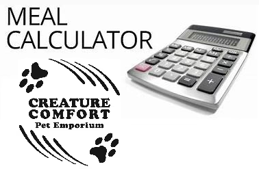 Raw feeding calculator for dogs and cats