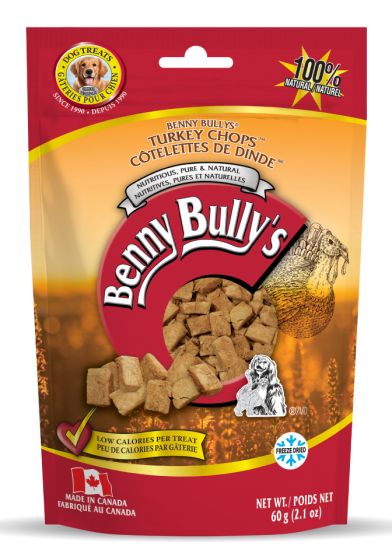 Benny Bullys Turkey Chops - 60g