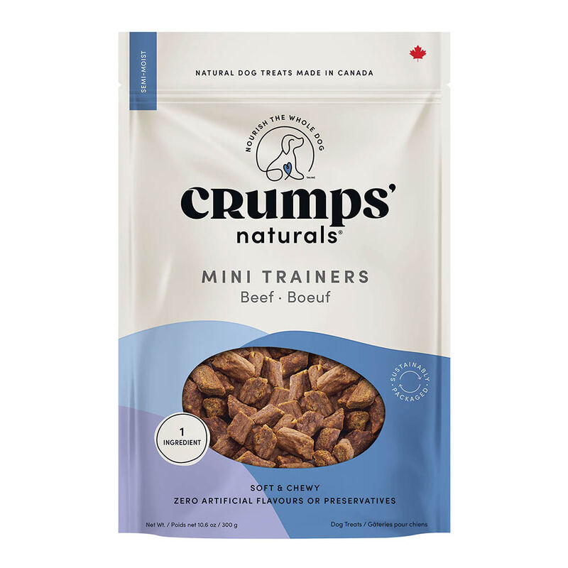Crumps Mini Trainers Beef Semi Moist 300g